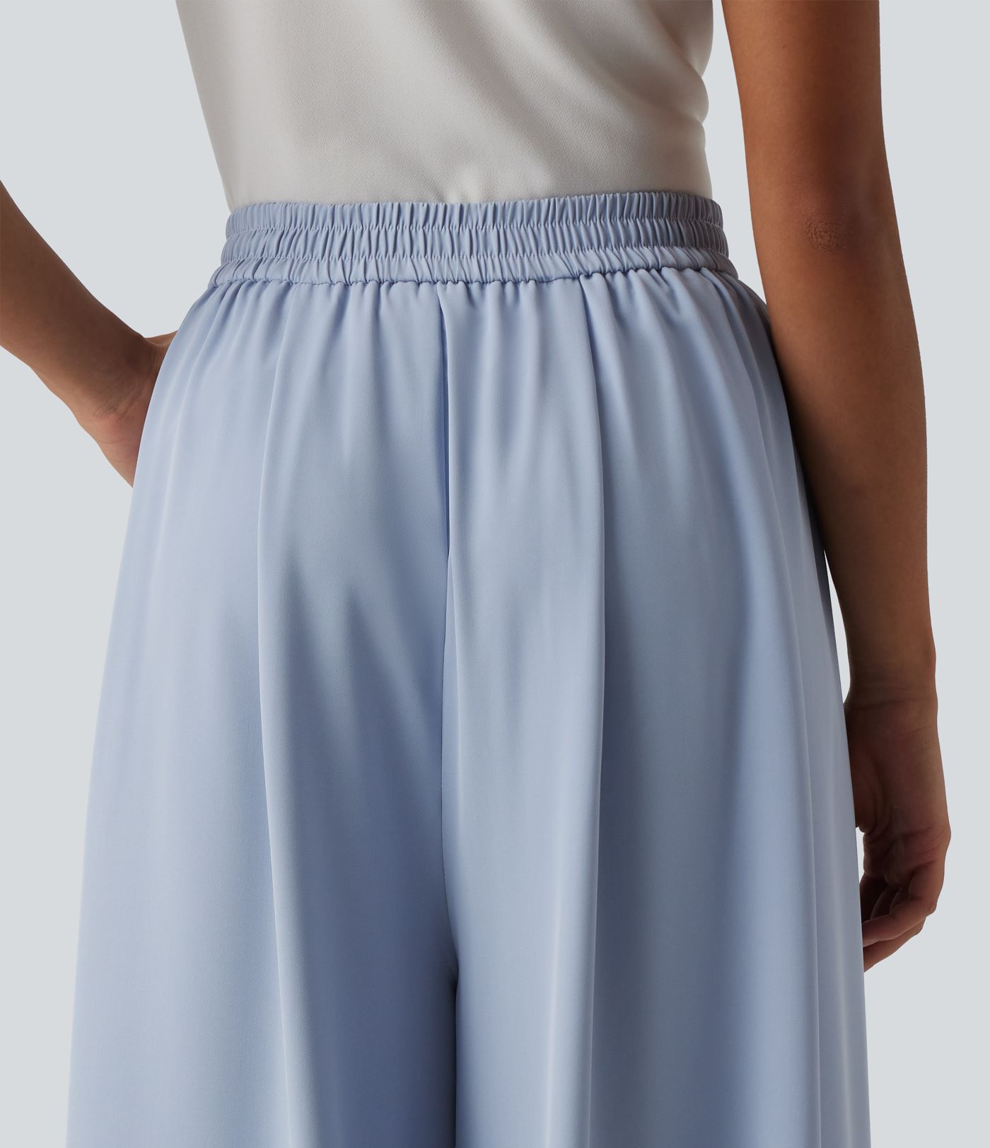 High Waisted Baggy Work Pants with Pockets