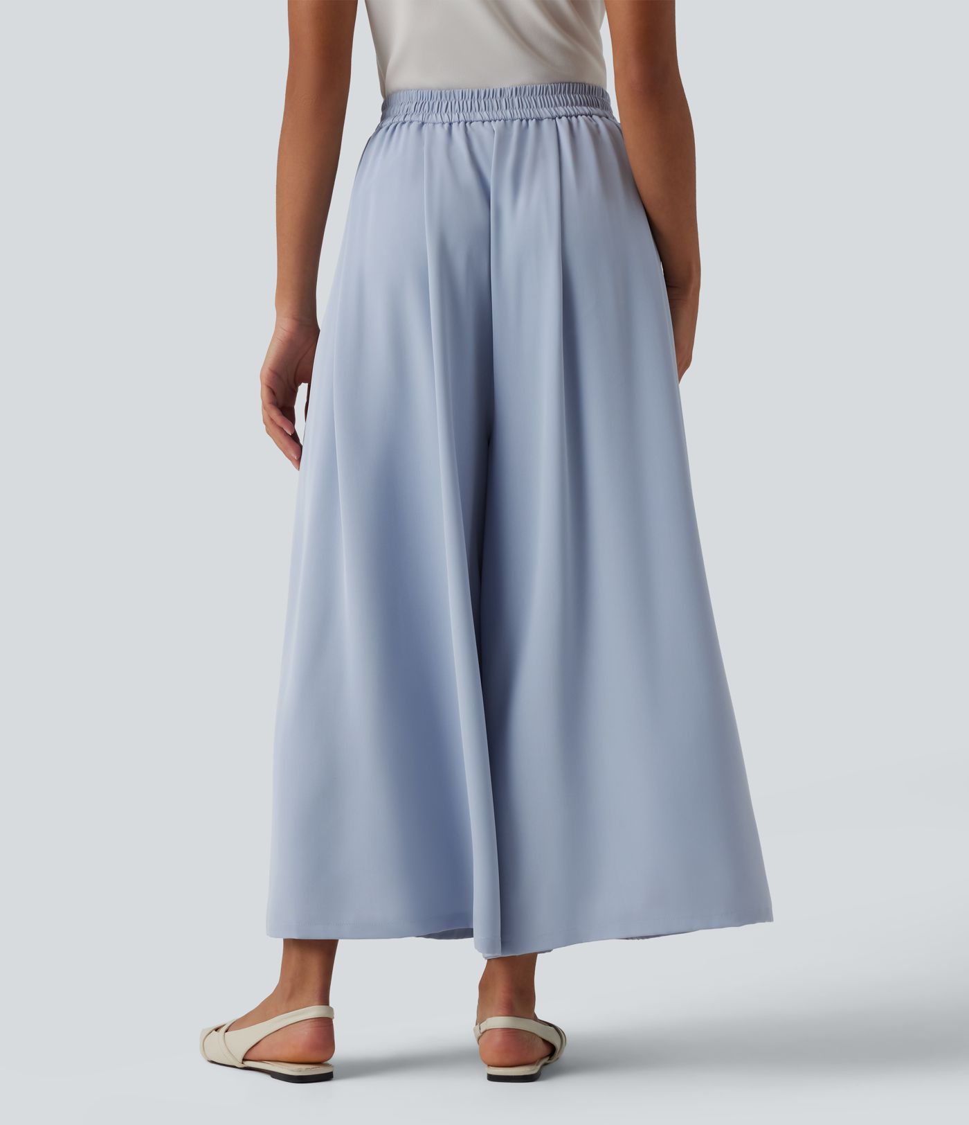 High Waisted Baggy Work Pants with Pockets