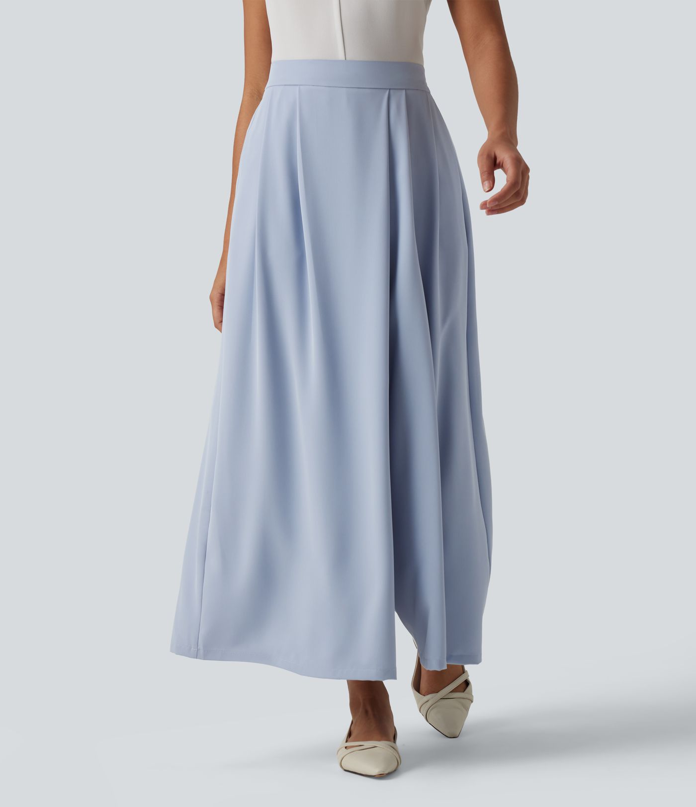 High Waisted Baggy Work Pants with Pockets