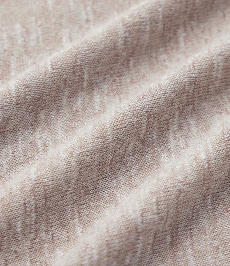 Semi Sheer Heathered Henley Racerback Casual Tank Top