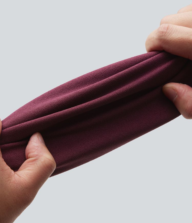 Arbeits-Mini-Hosenrock mit hohem Bund - extralang, knitterfrei