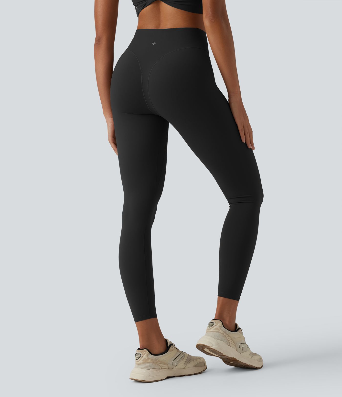 Halara UltraSculpt™ Yoga 7/8-Leggings mit hohem Bund, Tanga-Naht-Design und Gesäßtasche Halara UltraSculpt™ Yoga 7/8-Leggings mit hohem Bund, Tanga-Naht-Design und Gesäßtasche
