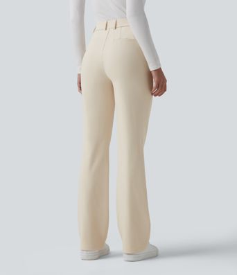 Halara Flex™ DayStretch pantalones de trabajo de talle alto con corte acampanado