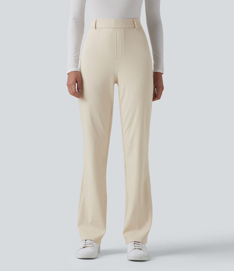 Halara Flex™ DayStretch pantalones de trabajo de talle alto con corte acampanado