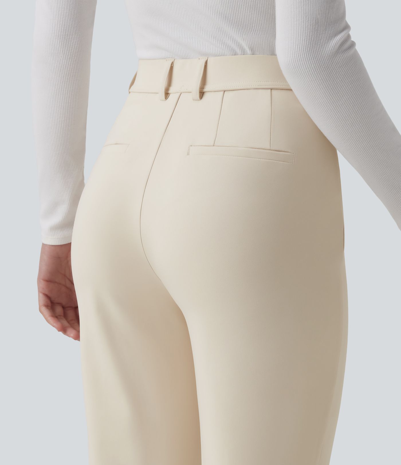 Halara Flex™ DayStretch pantalones de trabajo de talle alto con corte acampanado