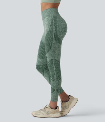 Legging de yoga OneForm Seamless Flow taille haute chiné