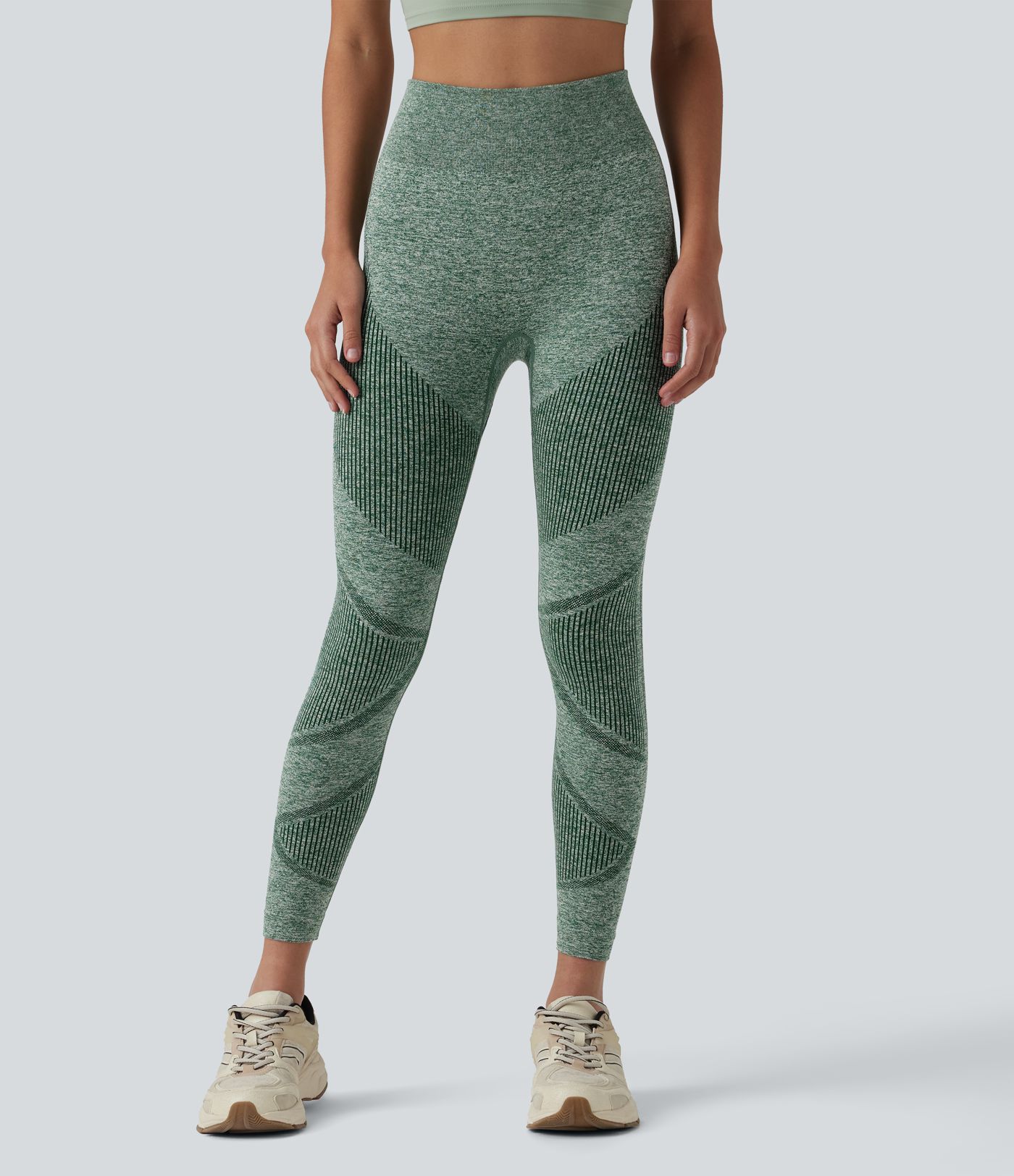 Legging de yoga OneForm Seamless Flow taille haute chiné