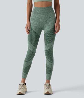 Legging de yoga OneForm Seamless Flow taille haute chiné