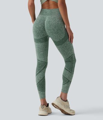 Legging de yoga OneForm Seamless Flow taille haute chiné