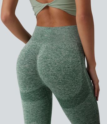 Legging de yoga OneForm Seamless Flow taille haute chiné