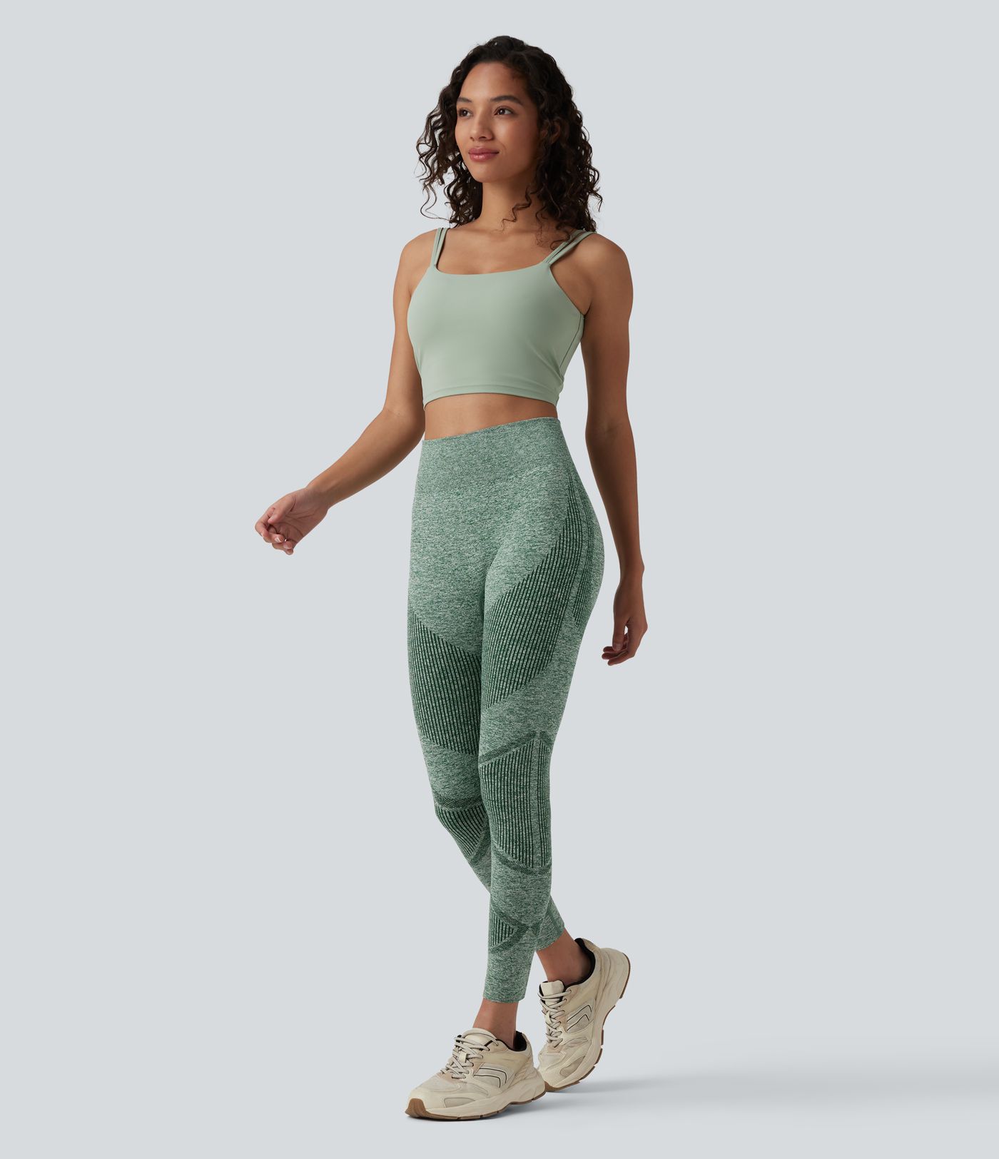 Legging de yoga OneForm Seamless Flow taille haute chiné