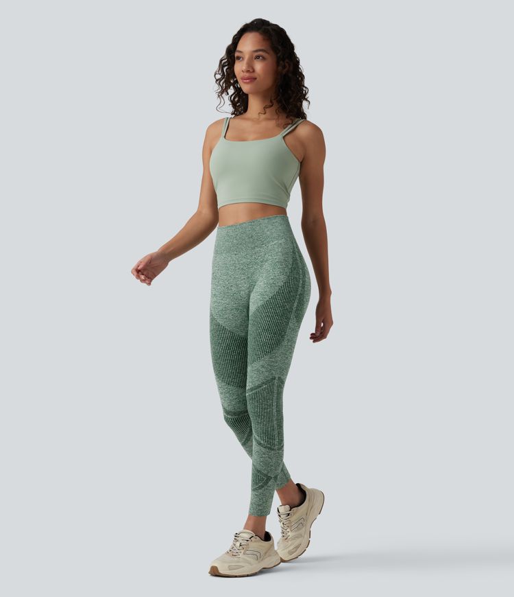 Legging de yoga OneForm Seamless Flow taille haute chiné