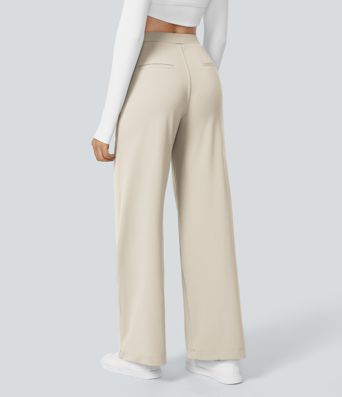 Halara Flex™ DayStretch High Waisted Pocket Straight Leg Work Pants