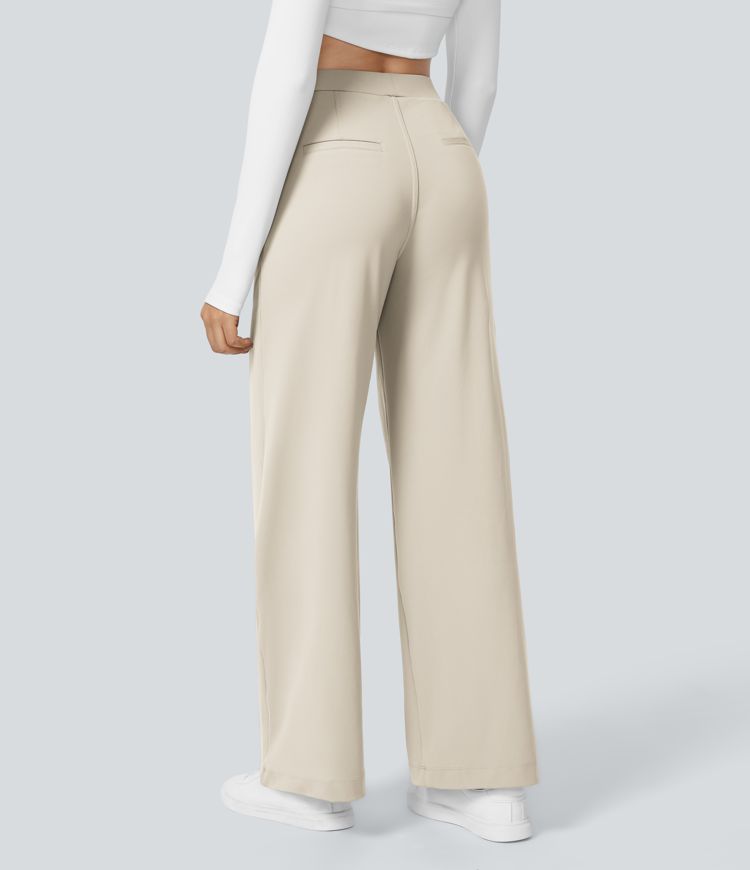 Halara Flex™ DayStretch High Waisted Pocket Straight Leg Work Pants