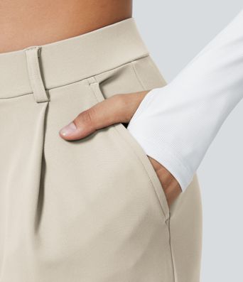 Halara Flex™ DayStretch High Waisted Pocket Straight Leg Work Pants