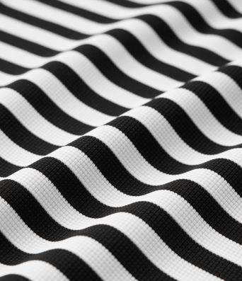 High Waisted Tummy Control Drawstring Wide Leg Stripe Waffle Casual Pants with Pockets