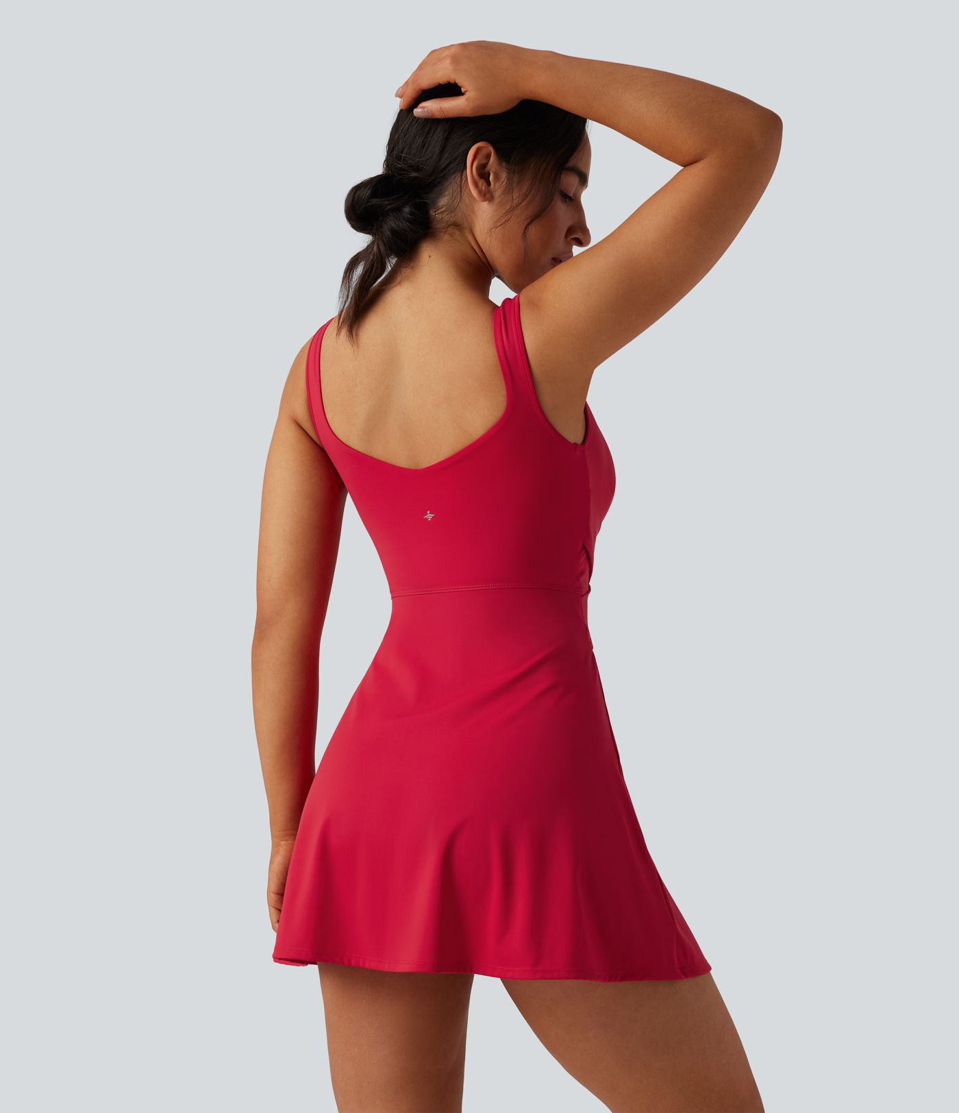 SoftlyZero™ Airy 2-in-1 Cool Touch Mini Tennis Active Dress with Pocket-Easy Peezy Edition-UPF50+