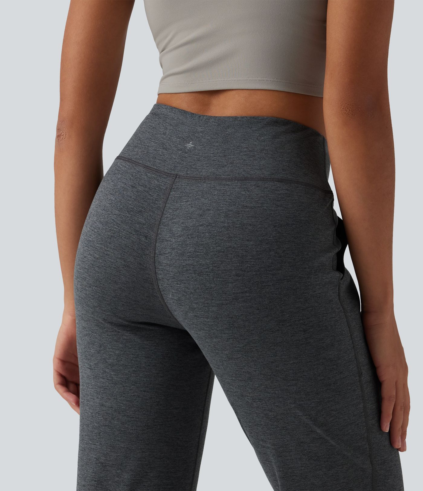 Mid Rise Quick Dry Yoga Joggers with Pockets