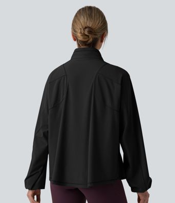 Breezeful™ - Trainingsjacke mit Seitentaschen, langen Ärmeln und Kordelzug - schnelltrocknend