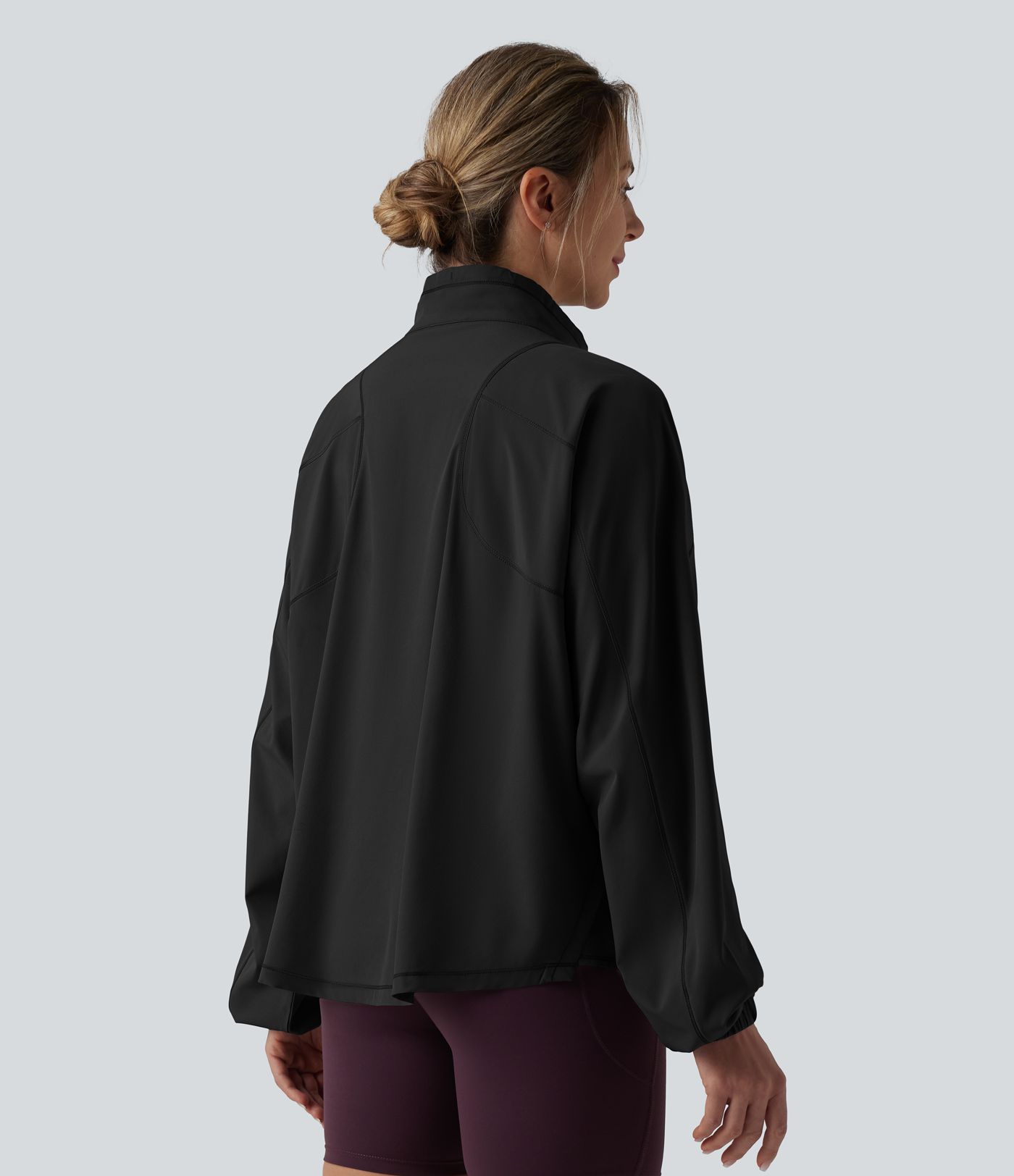 Breezeful™ - Trainingsjacke mit Seitentaschen, langen Ärmeln und Kordelzug - schnelltrocknend