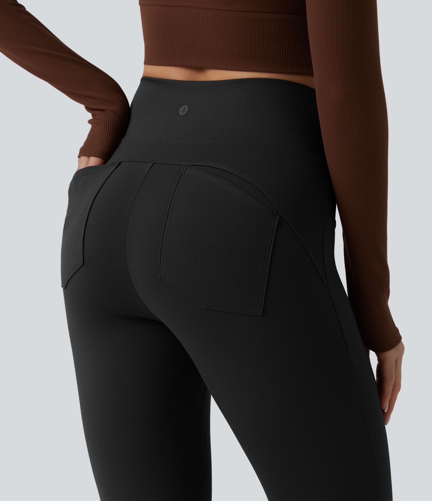 Legging de yoga DayStretch taille haute ventre plat skinny avec poches