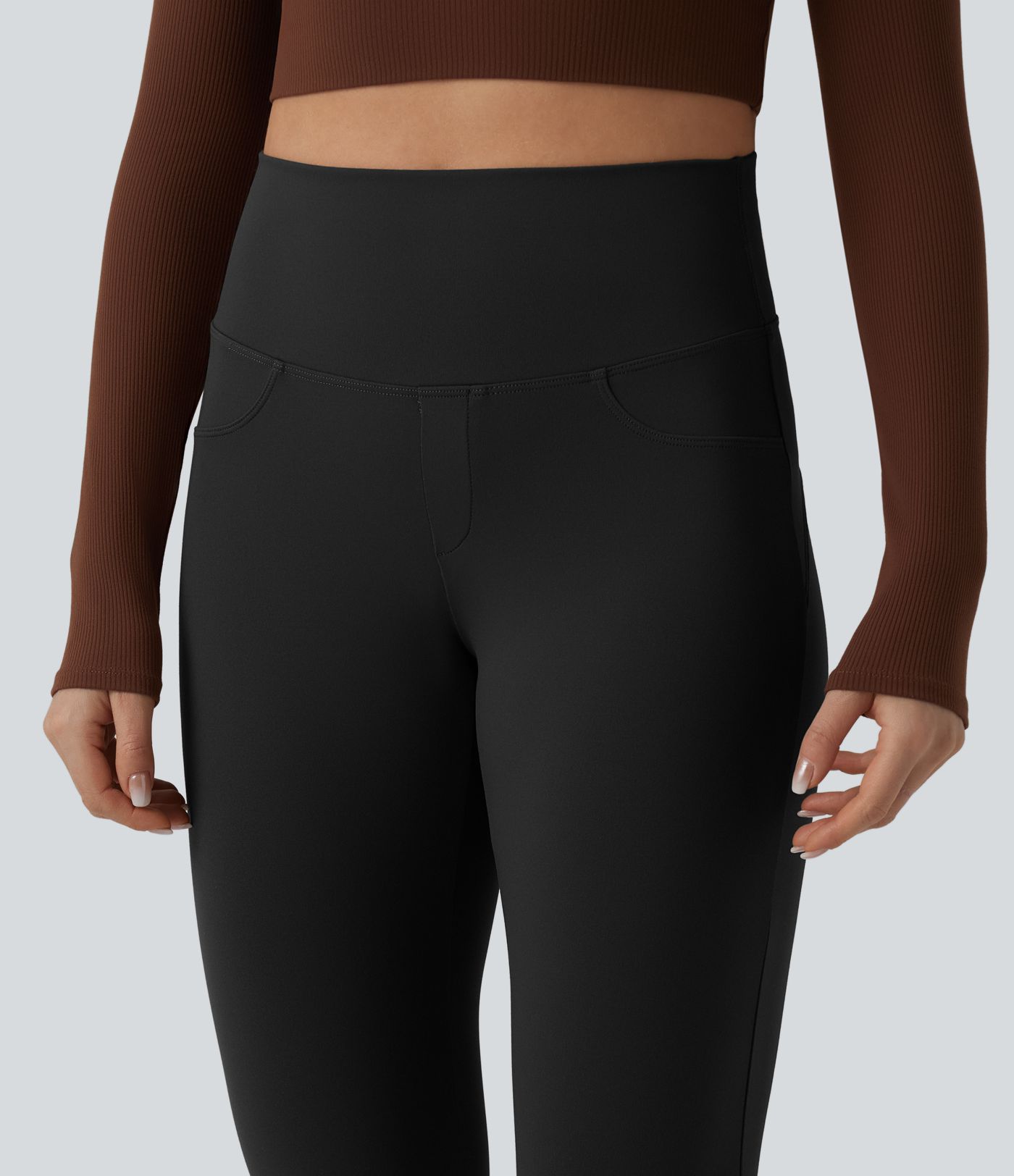 Legging de yoga DayStretch taille haute ventre plat skinny avec poches