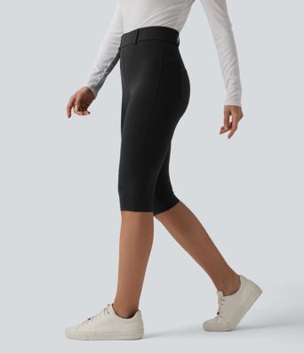 Halara UltraSculpt™ High Waisted Pedal Pusher Casual Leggings with Pockets