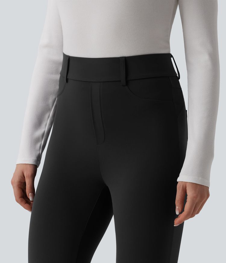 Halara UltraSculpt™ High Waisted Pedal Pusher Casual Leggings with Pockets