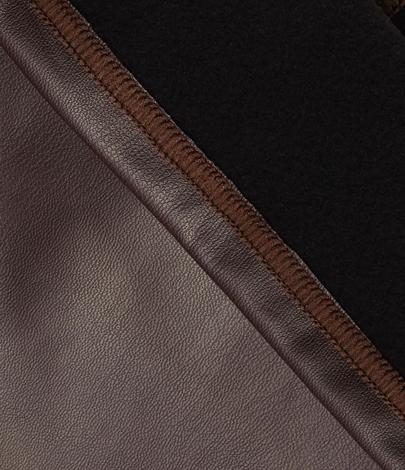 Pantalones acampanados casuales de tiro alto con control de abdomen, elásticos, de forro polar PU y bolsillos.