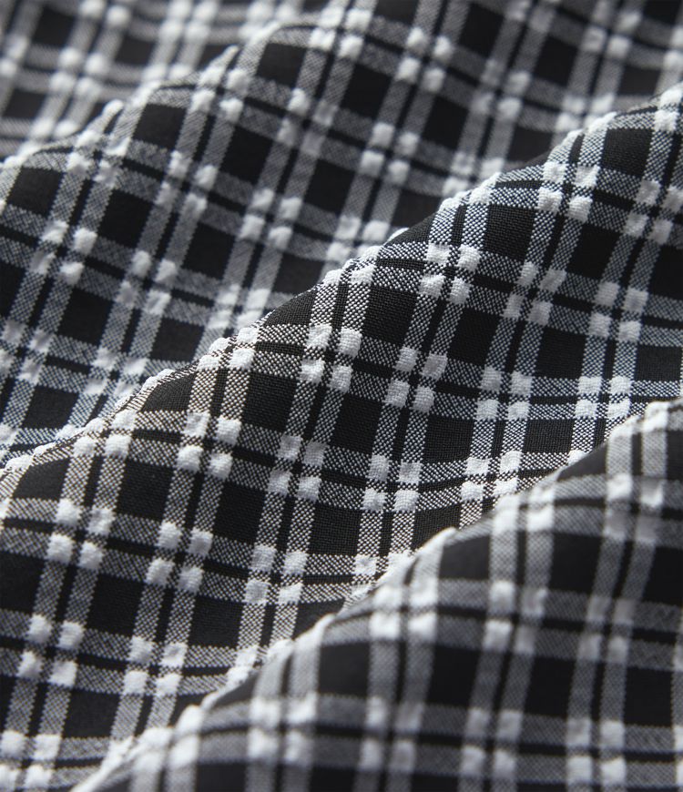 Vichy-Karo Langarm-Freizeithemd