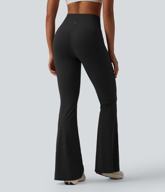 Halara UltraSculpt™ High Waisted Tummy Control Flare Yoga Leggings with Pockets