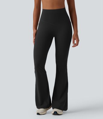 Halara UltraSculpt™ High Waisted Tummy Control Flare Yoga Leggings with Pockets