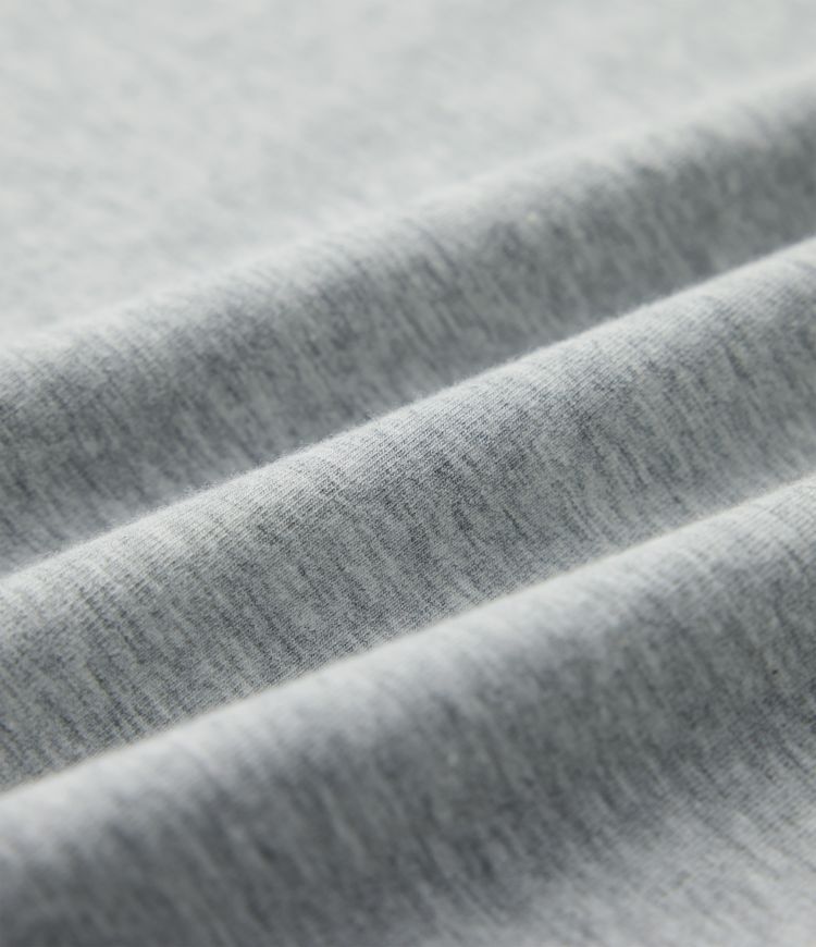 Halara Cotton Jersey - Lässiges, schulterfreies T-Shirt aus Baumwolle mit V-Ausschnitt und langen Ärmeln