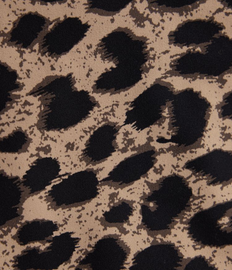 Jupe mini moulante 2-en-1 Halara UltraSculpt™ taille haute croisée imprimé léopard - Longueur rallongée