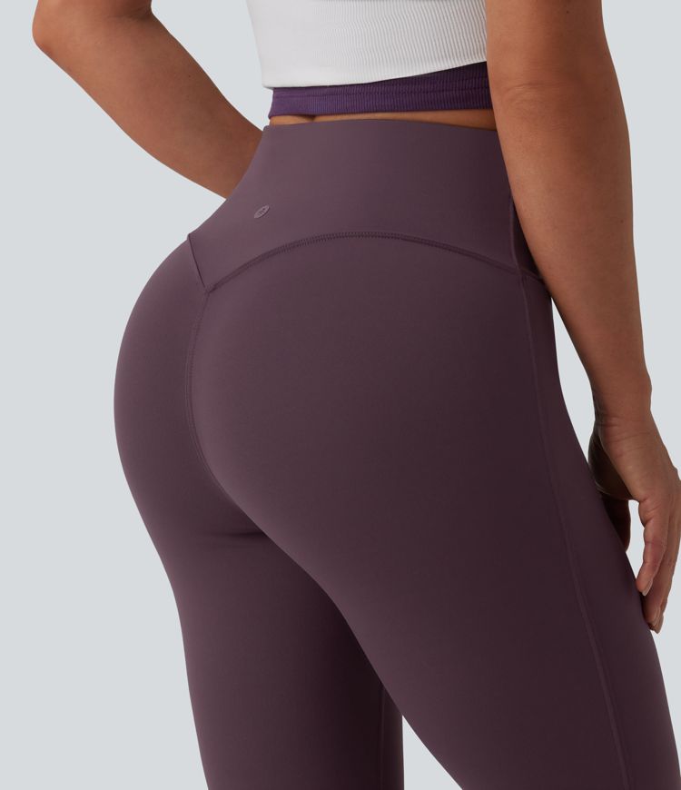 DayStretch High Waisted Tummy Control 7/8 Casual Leggings with Pockets