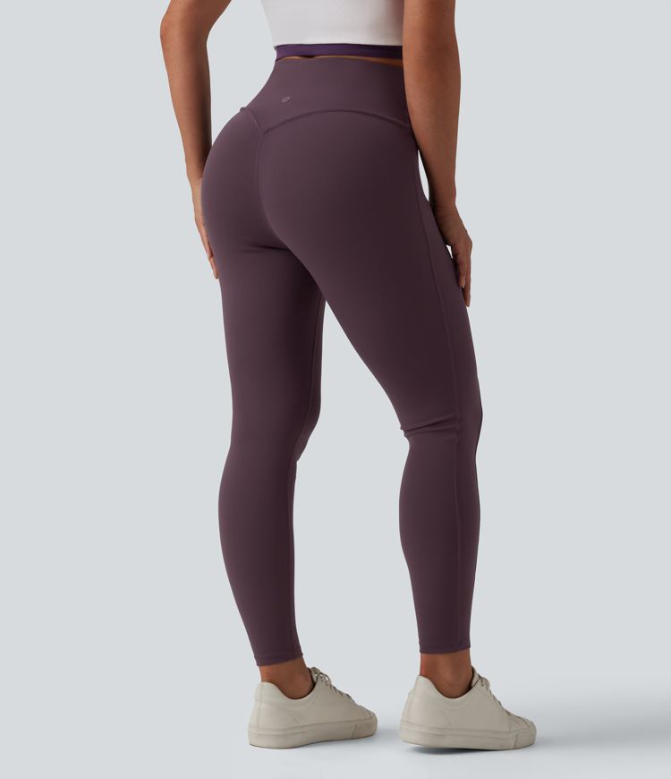 DayStretch High Waisted Tummy Control 7/8 Casual Leggings with Pockets