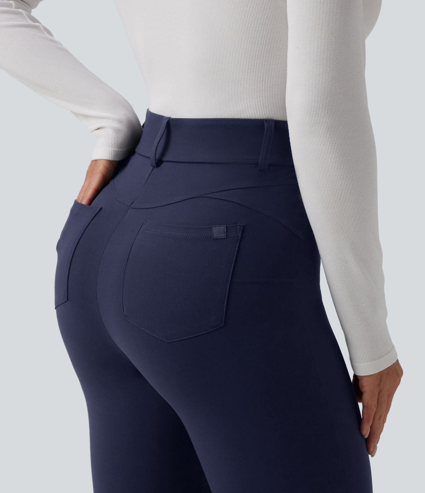 Halara UltraSculpt™ High Waisted Bootcut Casual Leggings with Pockets