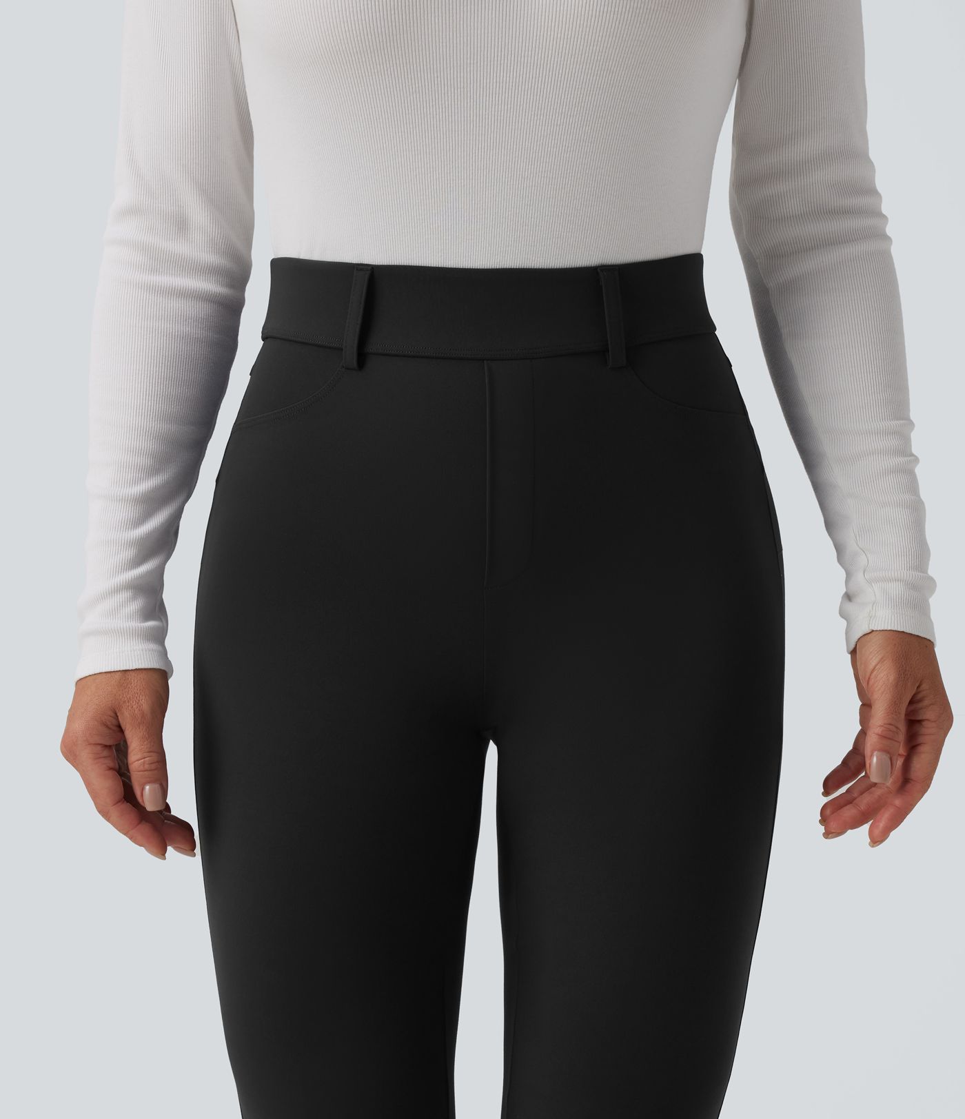 Halara UltraSculpt™ High Waisted Bootcut Casual Leggings with Pockets