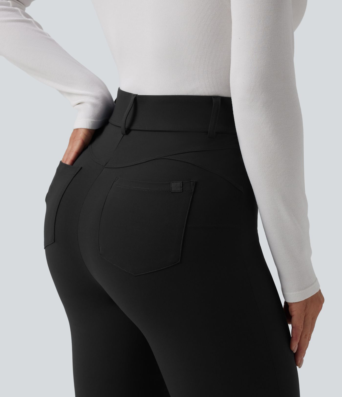 Halara UltraSculpt™ High Waisted Bootcut Casual Leggings with Pockets