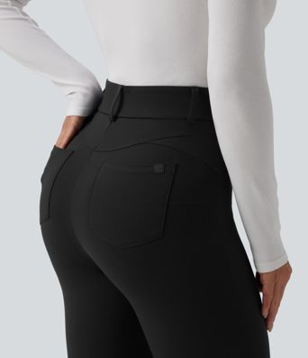 Halara UltraSculpt™ High Waisted Bootcut Casual Leggings with Pockets