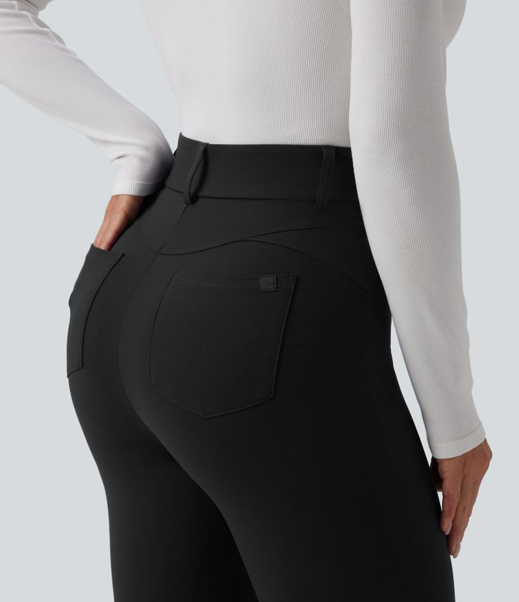 Halara UltraSculpt™ High Waisted Bootcut Casual Leggings with Pockets