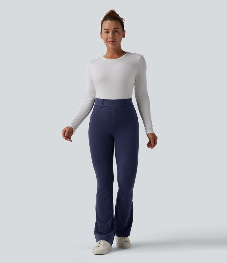 Halara UltraSculpt™ High Waisted Bootcut Casual Leggings with Pockets