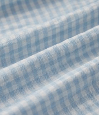 High Waisted Plaid Maxi Casual Linen-Feel Skirt