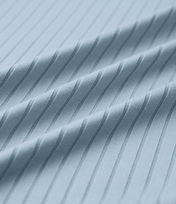 Ribbed Knit High Waisted Flowy Maxi Casual Skirt