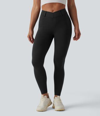 Halara UltraSculpt™ - High-waisted workout leggings with side pockets and tummy control - Butt lift