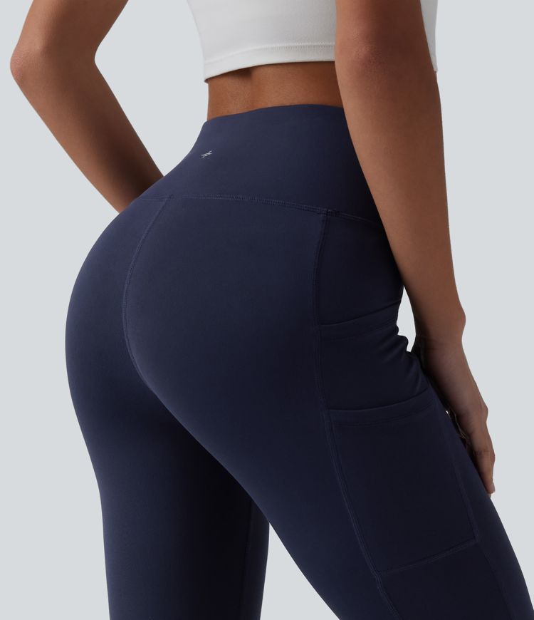 SoftlyZero™ Legging de yoga taille haute bootcut avec poches - UPF50+