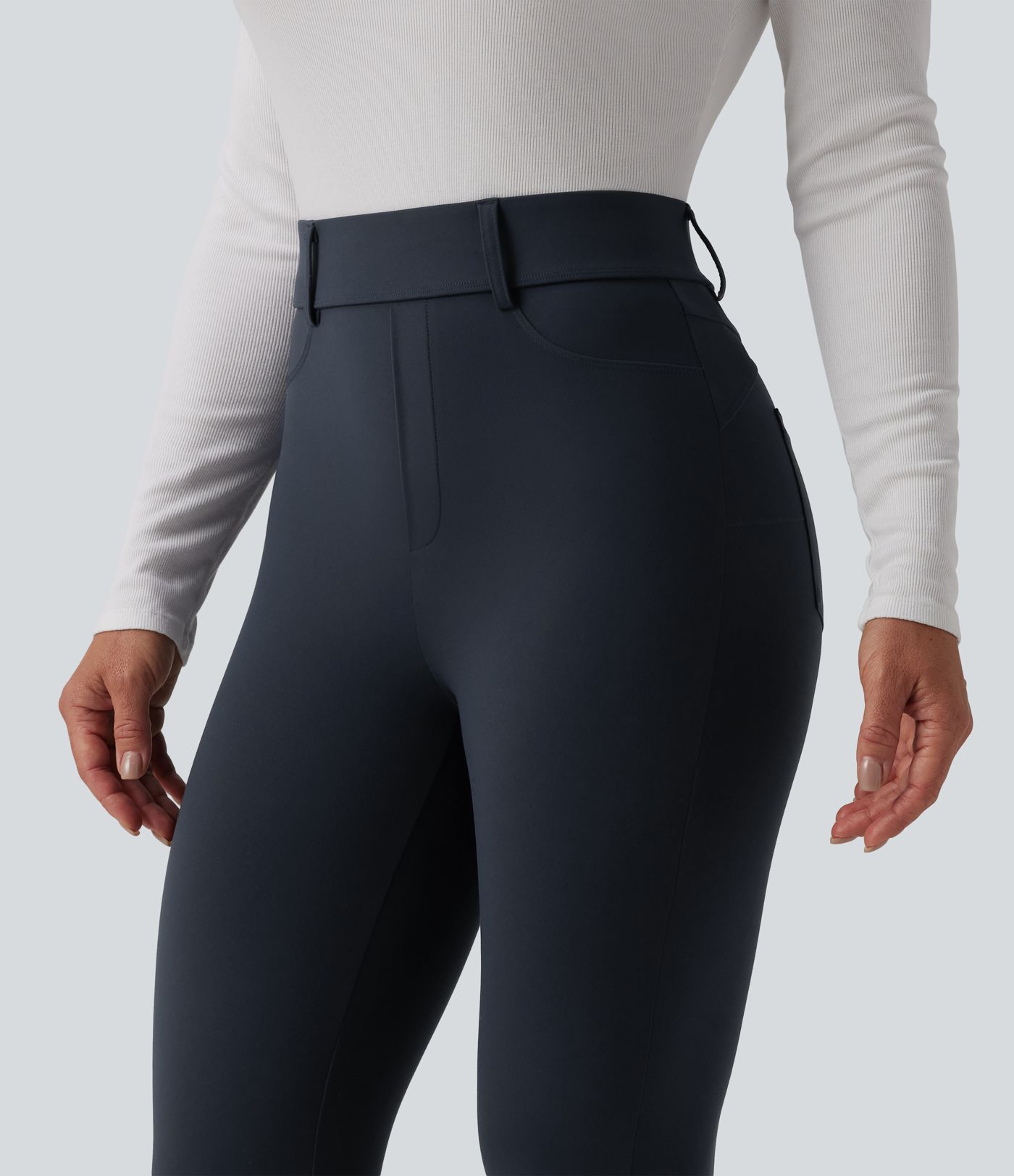 Halara UltraSculpt™ - Lässige 7/8-Leggings mit hohem Bund und Gesäßtaschen