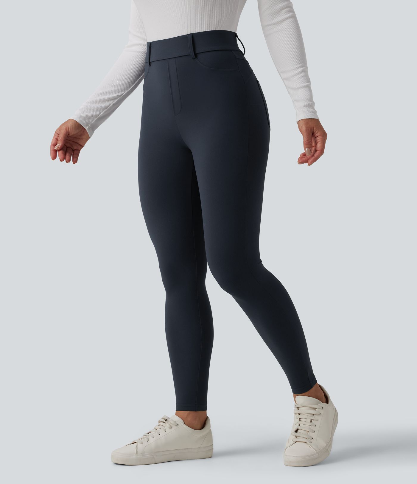 Halara UltraSculpt™ - Lässige 7/8-Leggings mit hohem Bund und Gesäßtaschen