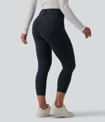 Halara UltraSculpt™ High Waisted Capri Casual Leggings with Pockets
