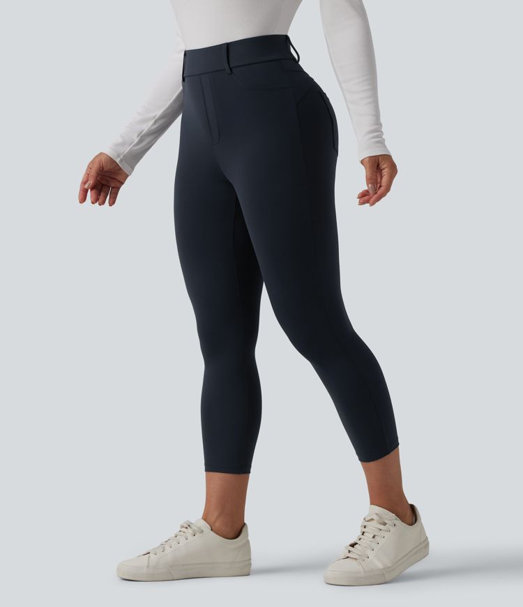 Halara UltraSculpt™ High Waisted Capri Casual Leggings with Pockets